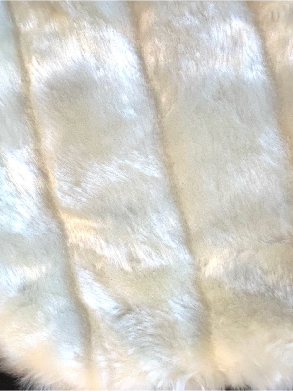 Handmade Ivory Bridal Wedding Stole Shawl Wrap Satin Lined 49”x 10” - Picture 4 of 7